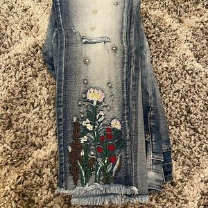 Floral Jeans